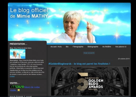 Blog Officiel de Mimie Mathy