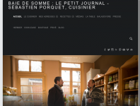 Le Petit Journal en Baie de Somme - Sébastien Porquet, Cuisinier
