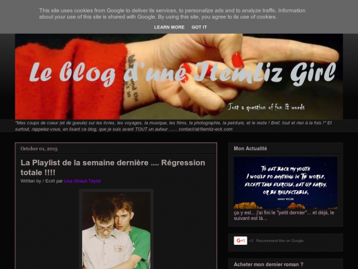 Le Blog d'une ItemLiz Girl