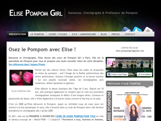 Elise Pompom Girl