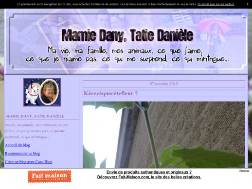 Mamie Dany, Tatie Danièle
